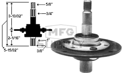 MTD 917-0916 Spindle Assembly 
