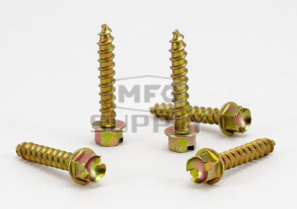 1250- ATV Gold Ice Screws. 1" long. Quantity of 250. | ATV Parts | MFG