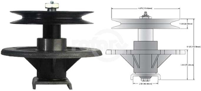 Oregon 82-674 Spindle Assembly for Toro 100-3976