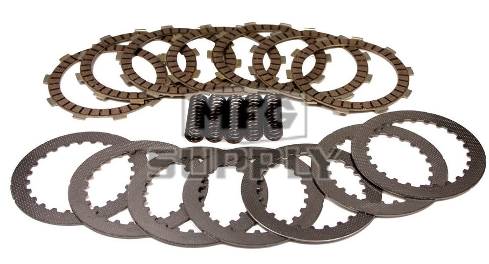 Honda TRX 400EX 2005-2008 Tusk Heavy Duty Clutch Kit with Springs and Clutch Cover Gasket Fits 
