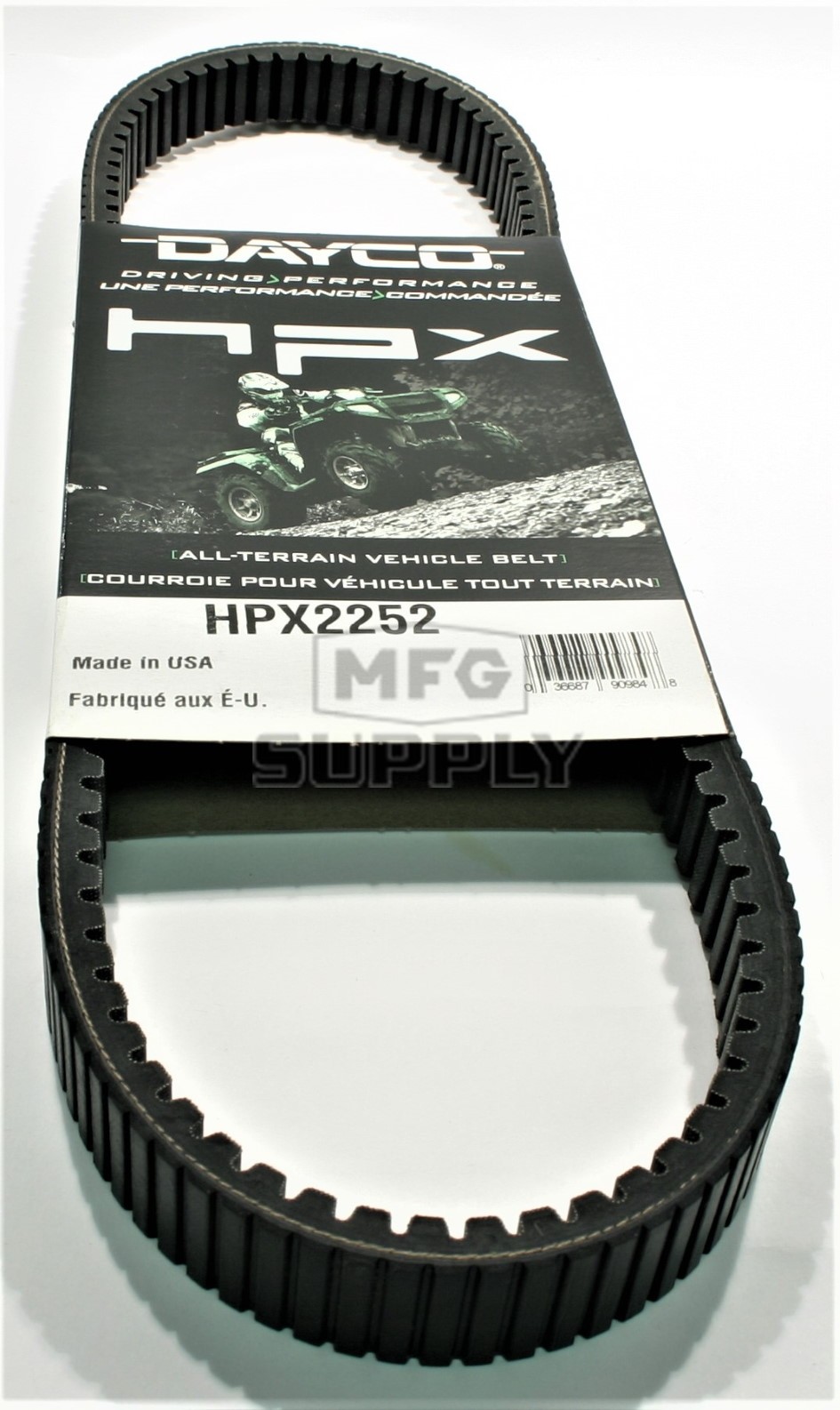 HPX2252 - John Deere Dayco HPX (High Performance Extreme) Belt. For Gator HPX | ATV Parts | MFG ...
