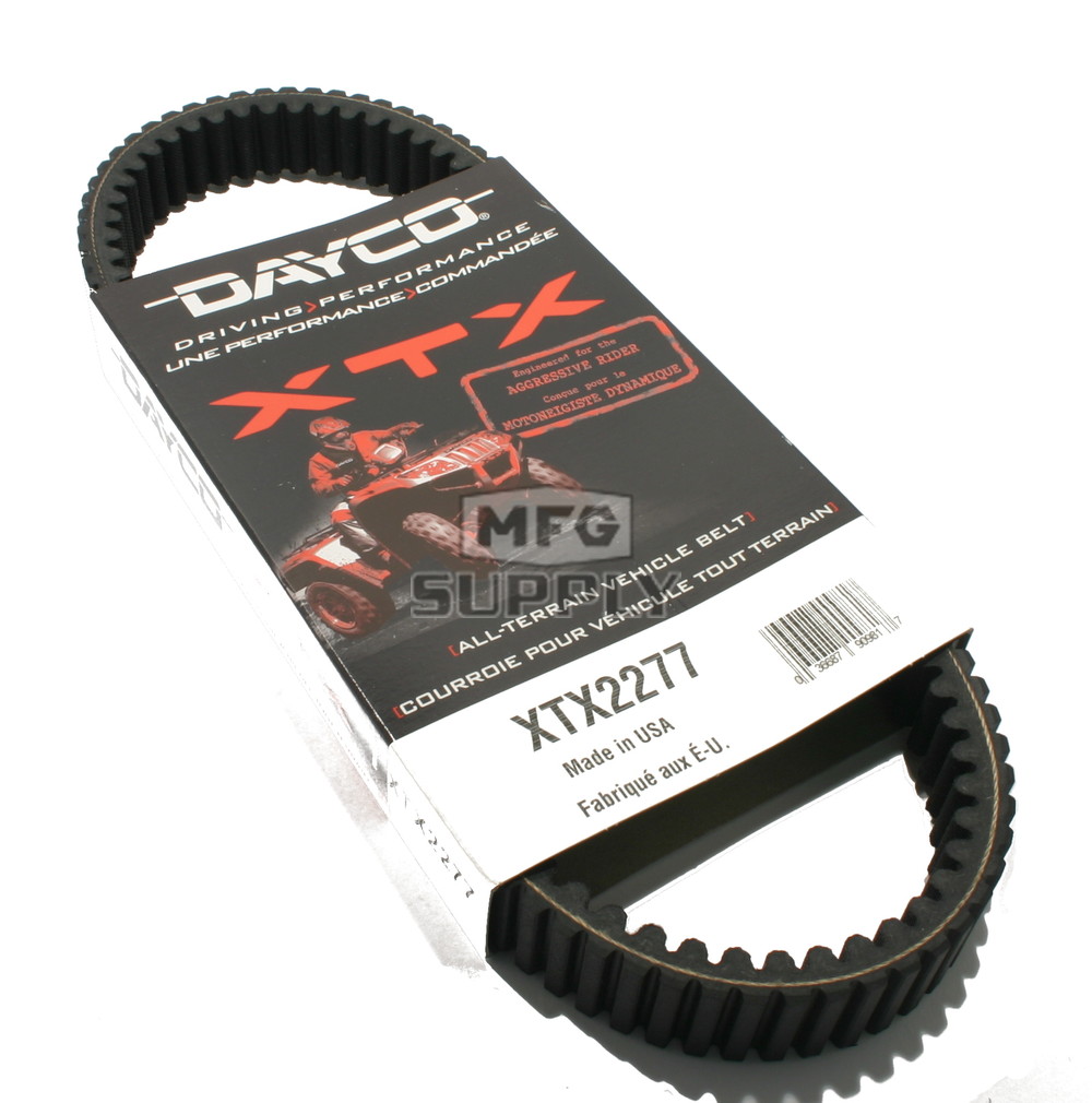 Arctic Cat Dayco XTX (Xtreme Torque) Belt. Fits some 15-16 Wildcat models.