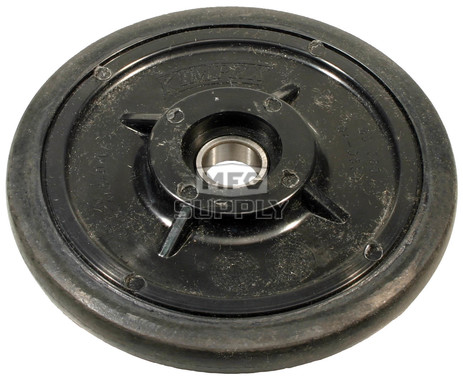 04-0634-20 - Polaris 6.380" (162mm) Black Idler Wheel with 6004 series bearing (20mm ID)