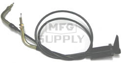 05-928-1 - 24-1/2" Dual Mikuni Choke Control Cable with 90 degree elbow