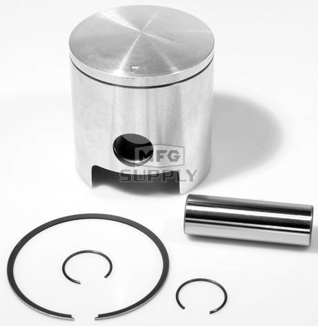 09-707-4 - OEM Style Piston assembly for 84-91 Polaris 597cc triple & 398 twin snowmobile engines. .040 oversize