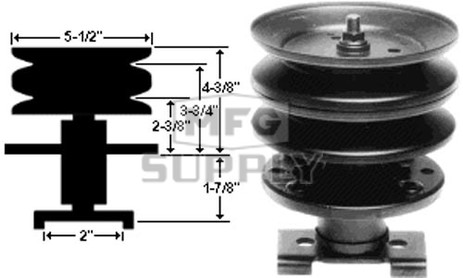 10-7251 - Noma 310-675 Center Spindle Assembly