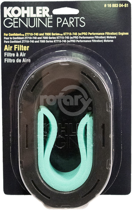 19-1688304S1 - Carded Kohler Oem Air Filter Kit