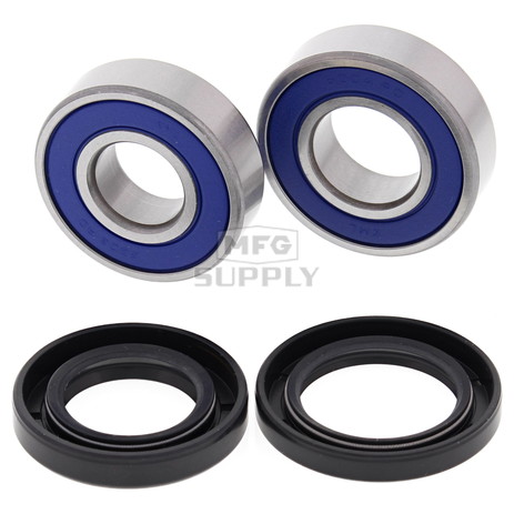 25-1566 - Bombardier DS250 & Yamaha Grizzly 300 Front Wheel Bearing Kit with Seals. 