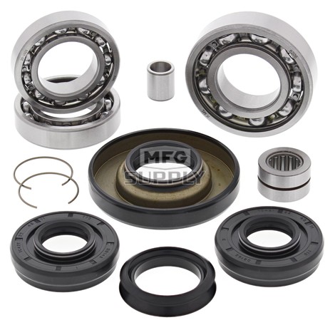 25-2006 Honda Aftermarket Front Differential Bearing & Seal Kit for Various 2001-2005 400, 450, and 500 4WD ATV Model's