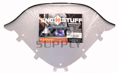 450-260-01 - Polaris Low Smoke Windshield for many IQ chassis Snowmobiles.