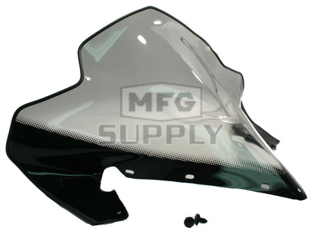 450-263 - Polaris 18" Smoke Windshield for 2010 and newer Rush Chassis