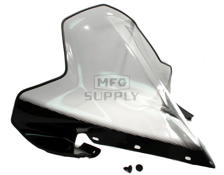 450-264-10 - Polaris 20" Clear Windshield for 2010 and newer Rush Chassis