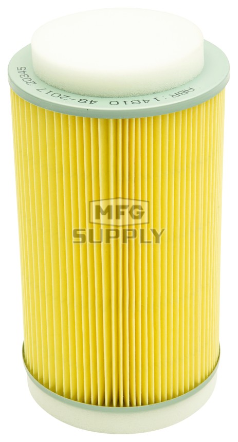 48-1018 -Paper Pleated Air Filter for Kawasaki 03 Prairie 650, 03-09 KFX700