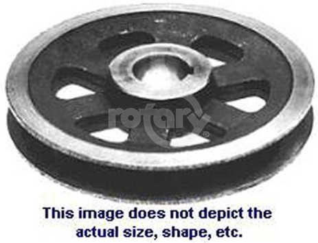13-5962 - 2" X 5/8" Cast Iron Pulley