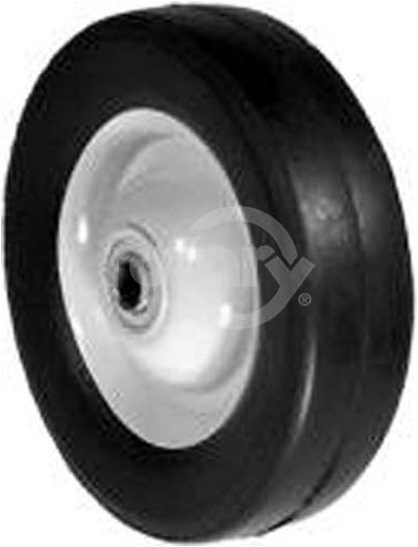 6-6675 - 6" X 1.66" Yazoo 2302-023 Steel Wheel with 1/2" ID Ball Bearing
