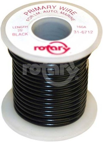 31-6712 - 16 AWG Primary Wire 25' (Black)