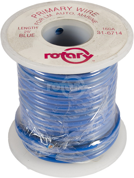 31-6714 - 16 AWG Primary Wire 25' (Blue)