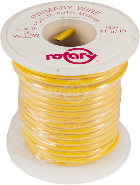 31-6715 - 16 AWG Primary Wire 25' (Yellow)