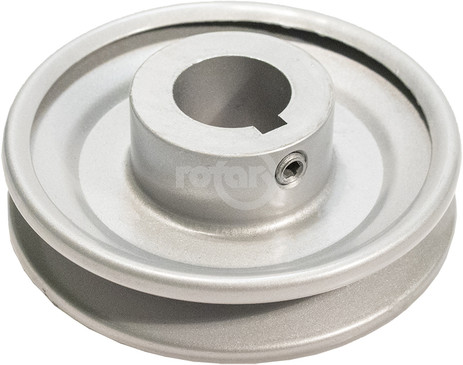 13-774 - P-328 Steel Pulley 4" X 1" X 1/4"