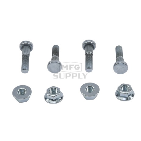 85-1033 - FRONT & REAR WHEEL STUD AND NUT KIT FOR KAWASAKI BRUTE FORCE 300 ATVs