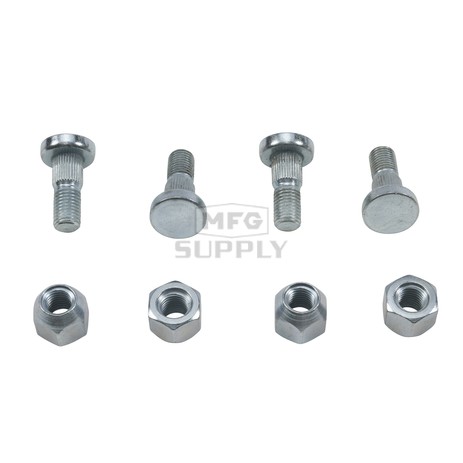 85-1114 -  FRONT & REAR WHEEL STUD AND NUT KIT FOR MANY ARCTIC CAT ATVs