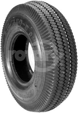 8-906 - 410 X 350 X 4 Sawtooth Tire 2 Ply Tubeless