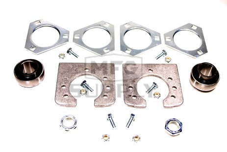 AZ1861B - Live Axle Bearing Kit with 3 Hole Flangette for 1" Standard Axle