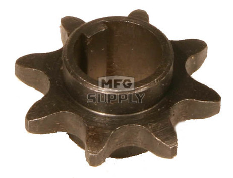 AZ2182 - "C" Type Sprocket for #40/41 Chain, 8 Tooth, 5/8" bore