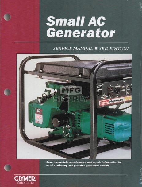 Small AC Generator Service Manual