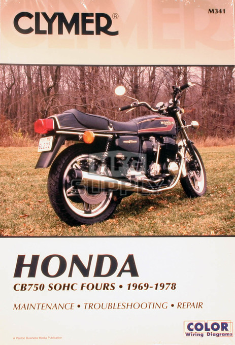 CM341 - 69-78 Honda CB750 SOHC Fours Repair & Maintenance manual