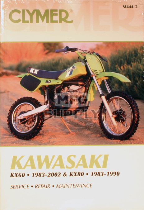 CM444 - 83-02 Kawasaki KX60 & 83-90 KX80 Repair & Maintenance manual
