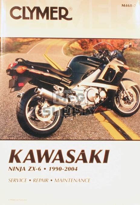 CM468 - 90-04 Kawasaki Ninja ZX-6 Repair & Maintenance manual