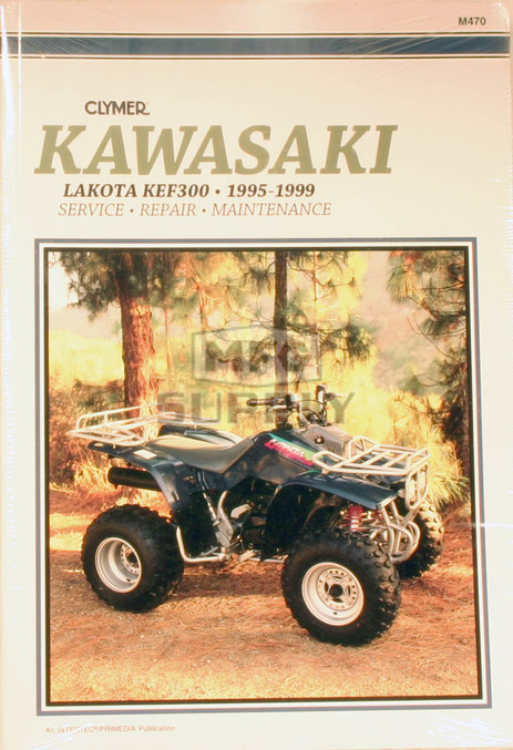 CM470 - 95-99 Kawasaki KEF300 Lakota Repair & Maintenance manual.
