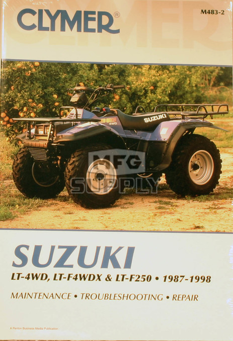 CM483 - 88-97 Suzuki LTF250/LT4WD/LT4WDX Repair & Maintenance manual.