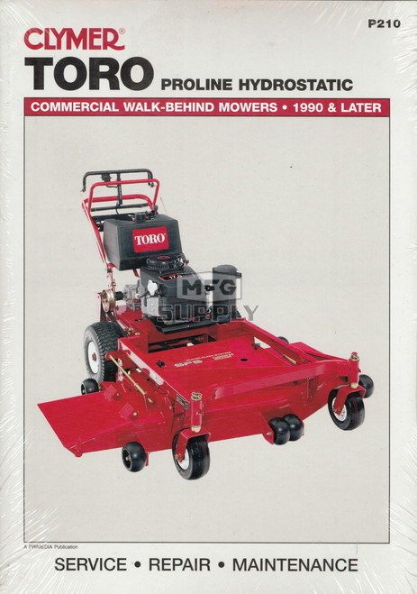 Toro Commercial Walk-Behind Mowers Service Manual (1990-later)