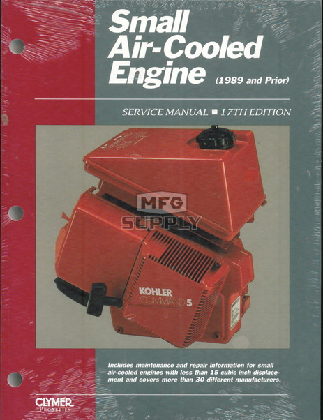 Small Air-Cooled Engine Service Manual (1989 & Prior)