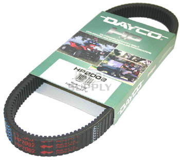 HP2002 - Dayco High Performance ATV Belt. Fits many 00-05 models of Polaris Sportsman 500 HO and Magnum 500.