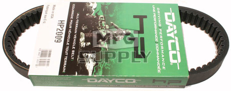 HP2009 - Dayco High Performance Belt. Replaces 36398-82 belt on 82-91 AMF, Columbia & Harley Davidson Gas Golf Carts