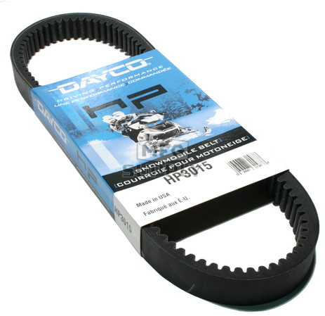 HP3015 - Arctic Cat Dayco HP (High Performance) Belt. Fits many mid power 70-75 Arctic Cat Snowmobiles.