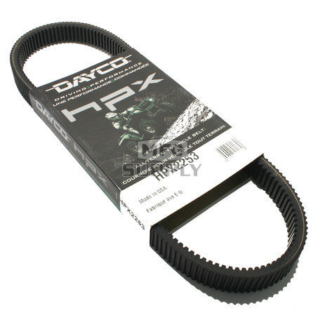 HPX2253 - John Deere Dayco HPX (High Performance Extreme) Belt. Fits CS & CX Gators with SN over 040000