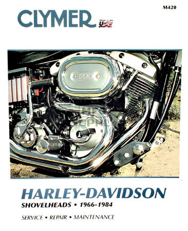 CM420 - 66-84 Harley Davidson Shovelheads Repair & Maintenance manual