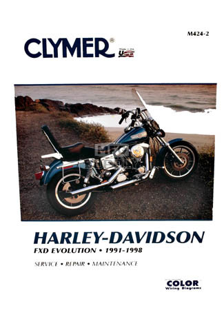 CM424 - 91-98 Harley Davidson FXD Evolution Repair & Maintenance manual