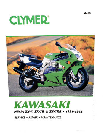 CM469 - 91-98 Kawasaki Ninja ZX-7, ZX-7R, ZX-7RR Repair & Maintenance manual
