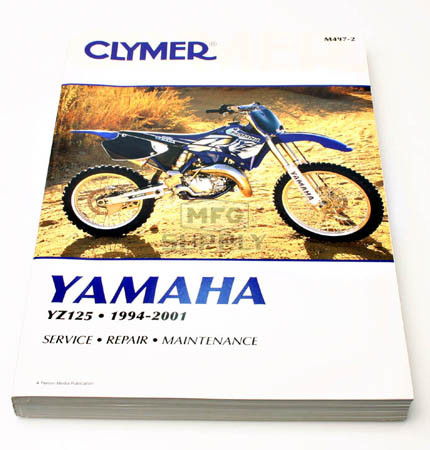 CM497 - 94-01 Yamaha YZ125 Repair & Maintenance manual