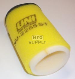 NU-2265ST - Uni-Filter Two-Stage Air Filter. For Yamaha 85-89 Moto 4 200, 83-86 Tri Moto 225 DX