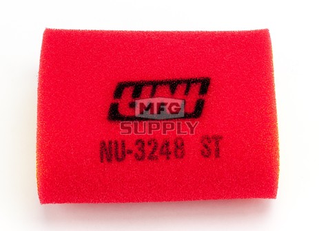 NU-3248ST - Uni-Filter Two-Stage Air Filter. For many Yamaha Bruin 350 and Kodiak 400/450 ATVs