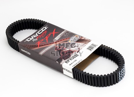 RPX5034 - Ski-Doo Dayco RPX (Racing Performance) Belt. Fits many '09 and newer high powered Snowmobiles.
