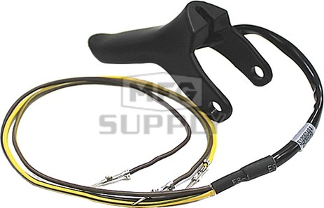 SM-08561 - Throttle Lever with Thumb Warmer for many Ski-Doo 03-14 Two & Four Stroke Snowmobiles