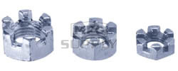 AZ8536 - 3/8-24 Slotted Hex Nuts