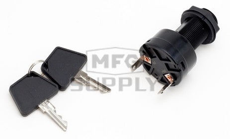 SM-01220 Arctic Cat Aftermarket Ignition Switch with Keys for Various 2001-2007 Manual Start Model Snowmobiles